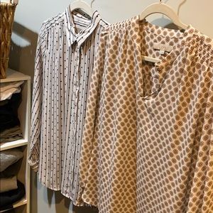 Bundle of 2 LOFT blouses